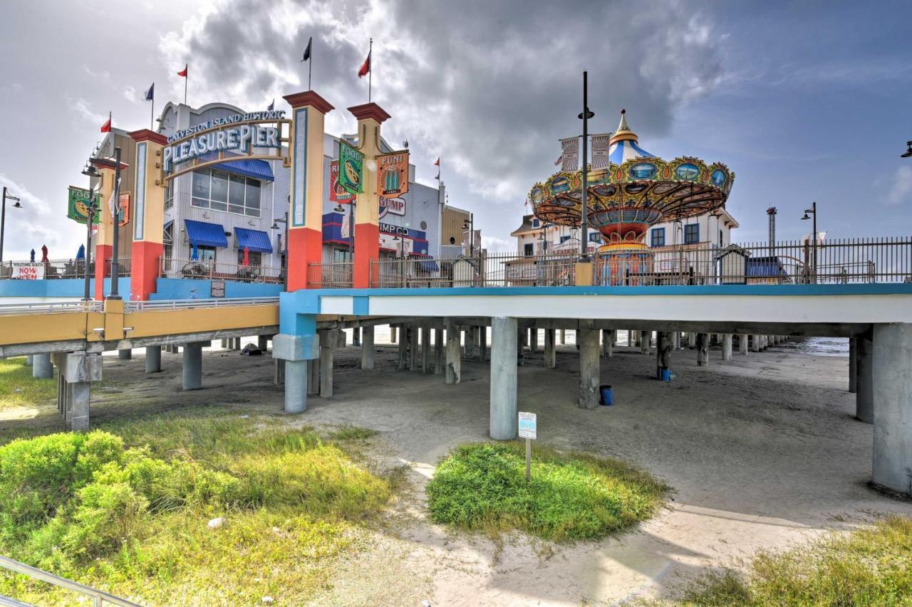 Bright Galveston Bungalow Half Mi To Pleasure Pier Exteriér fotografie